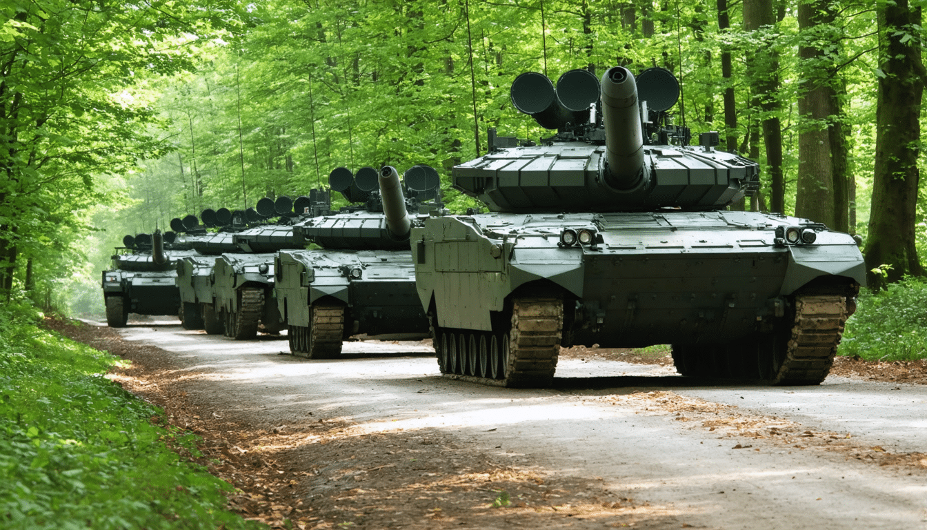 La France en marche vers l’&eacute;conomie de guerre : blind&eacute;s, missiles, munitions
