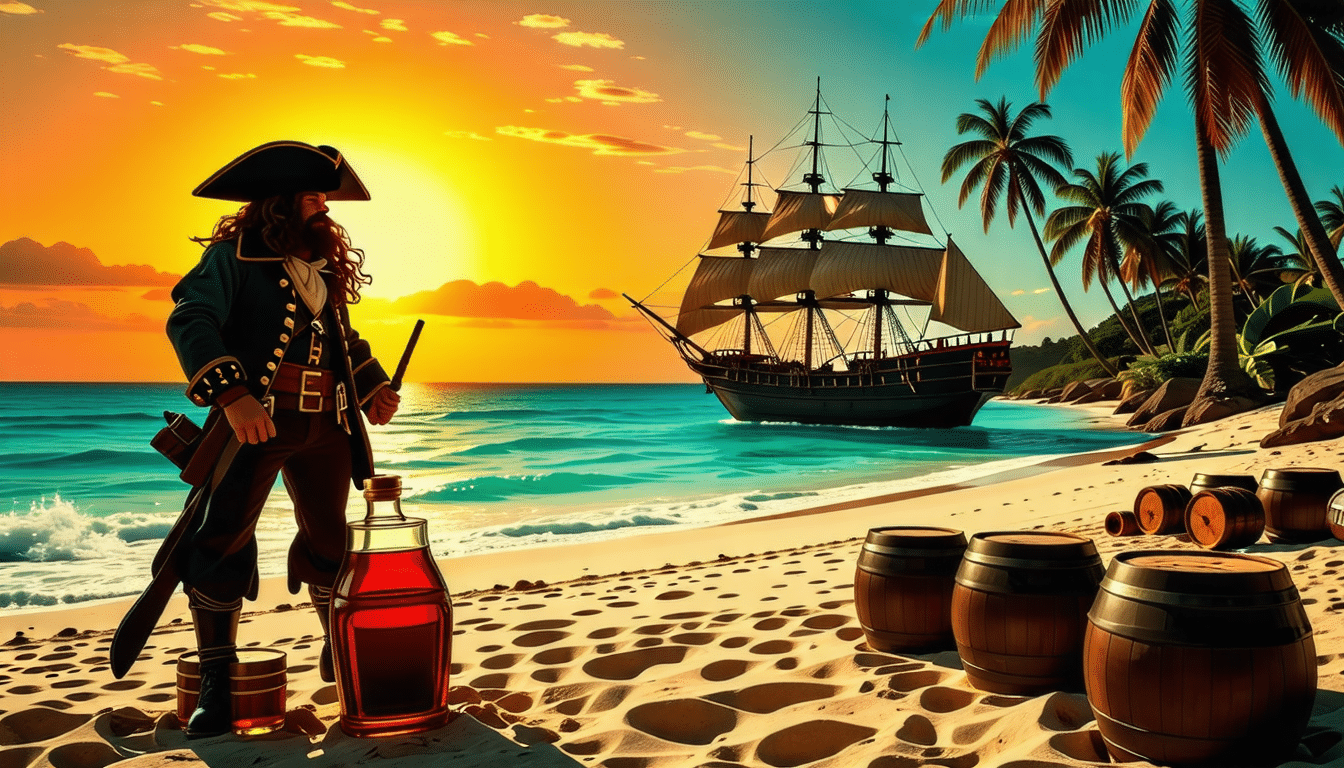 Captain Morgan : l&rsquo;histoire m&eacute;connue du c&eacute;l&egrave;bre rhum &eacute;pic&eacute;