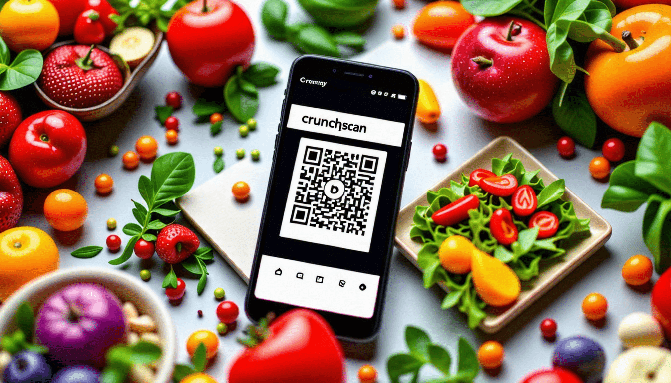CrunchyScan : d&eacute;crypter les &eacute;tiquettes alimentaires gr&acirc;ce &agrave; la technologie
