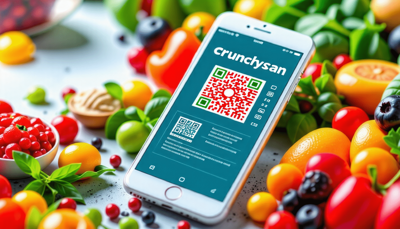 CrunchyScan : d&eacute;crypter les &eacute;tiquettes alimentaires gr&acirc;ce &agrave; la technologie