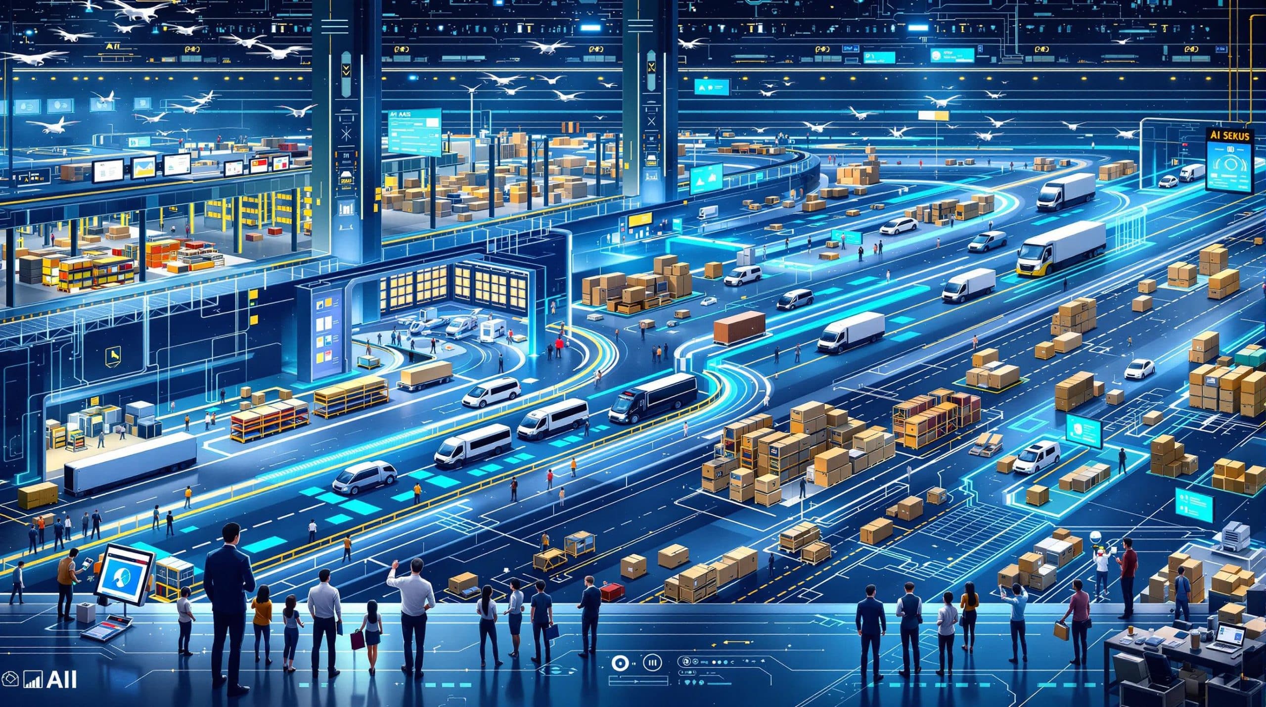 Comment l’intelligence artificielle pourrait r&eacute;volutionner la gestion des cha&icirc;nes d’approvisionnement ?