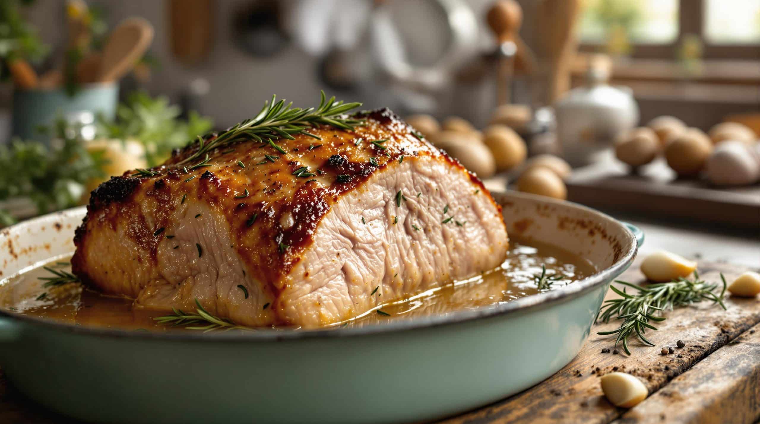 R&ocirc;ti de porc &agrave; la cocotte : techniques de cuisson et conseils culinaires