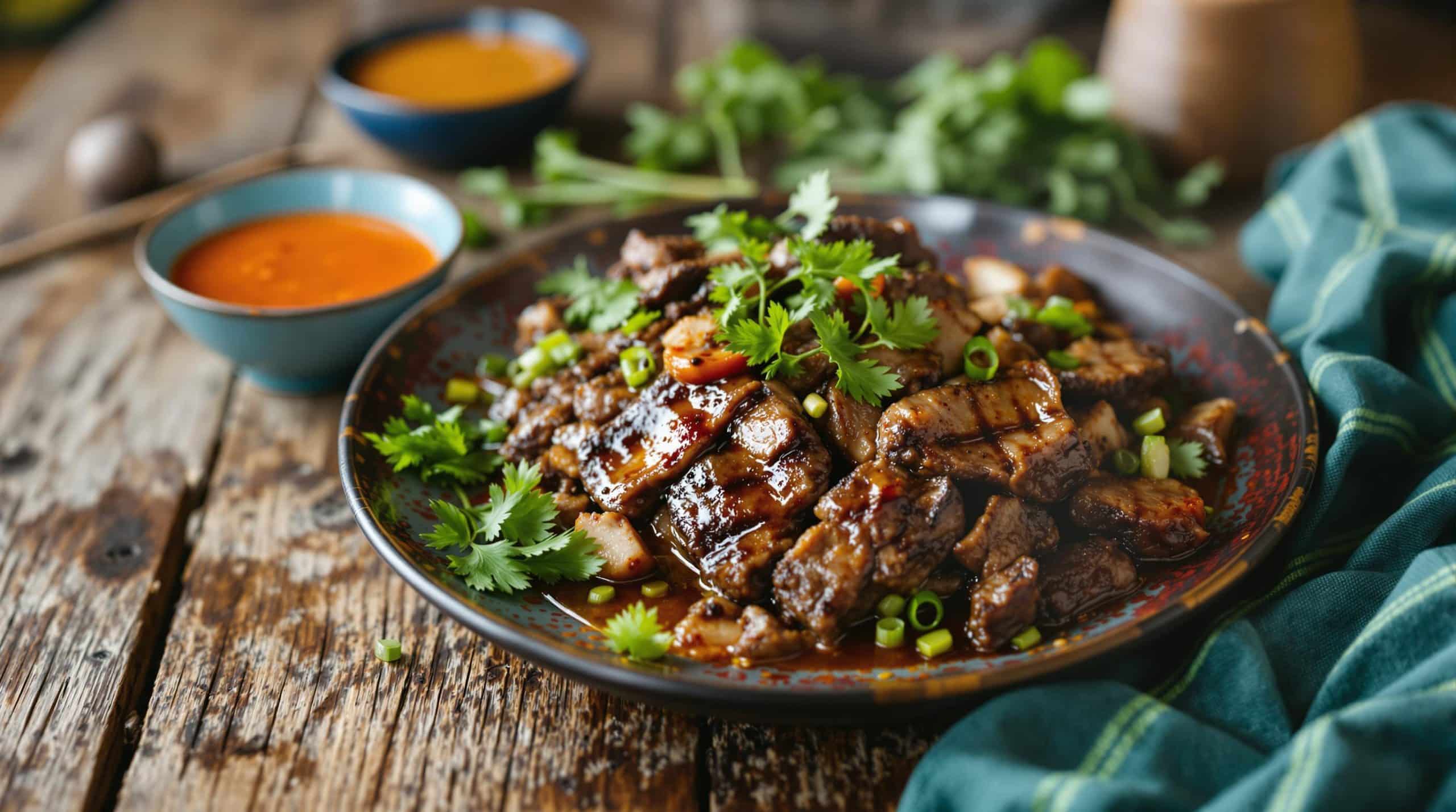 Tigre qui pleure : origine et pr&eacute;paration de ce plat traditionnel asiatique
