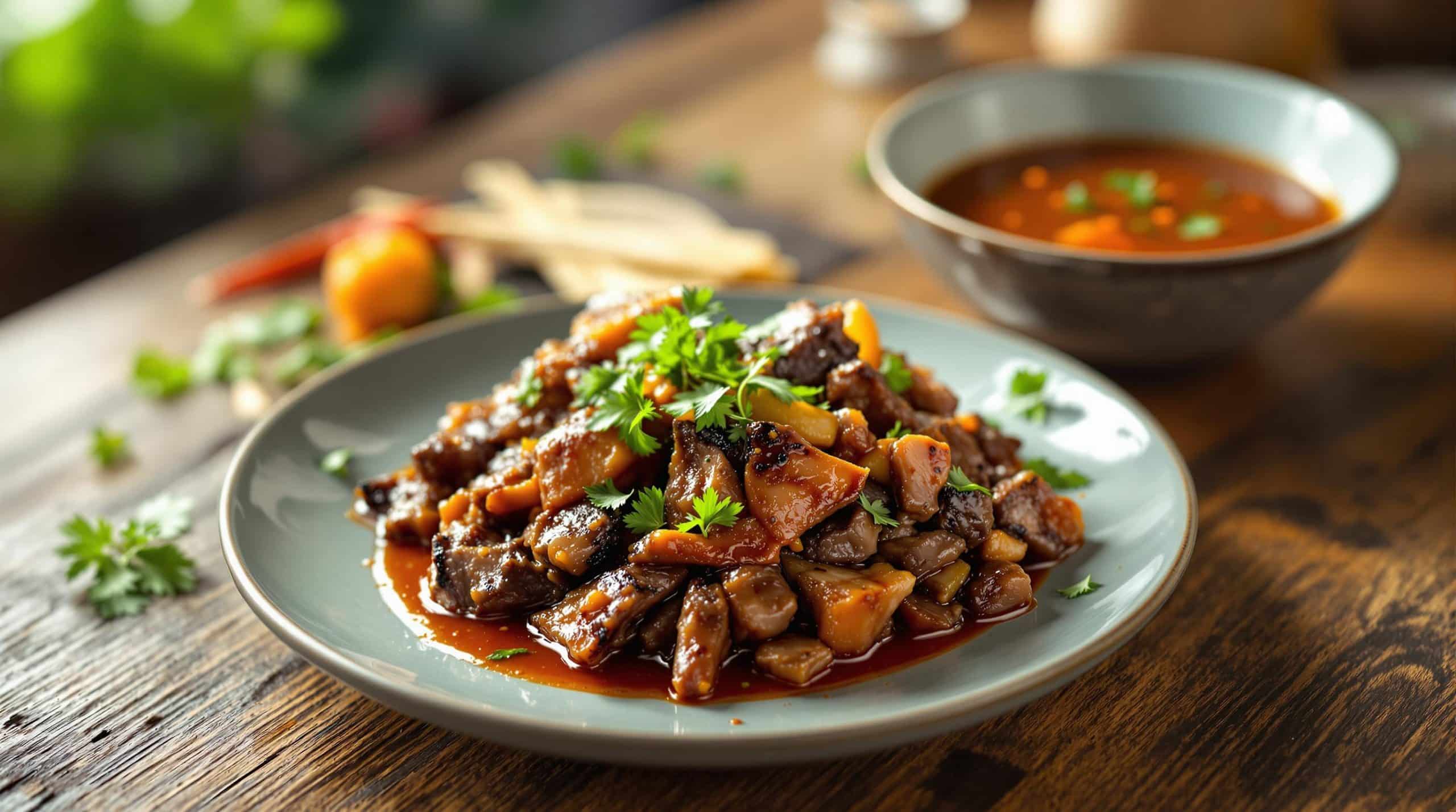 Tigre qui pleure : origine et pr&eacute;paration de ce plat traditionnel asiatique