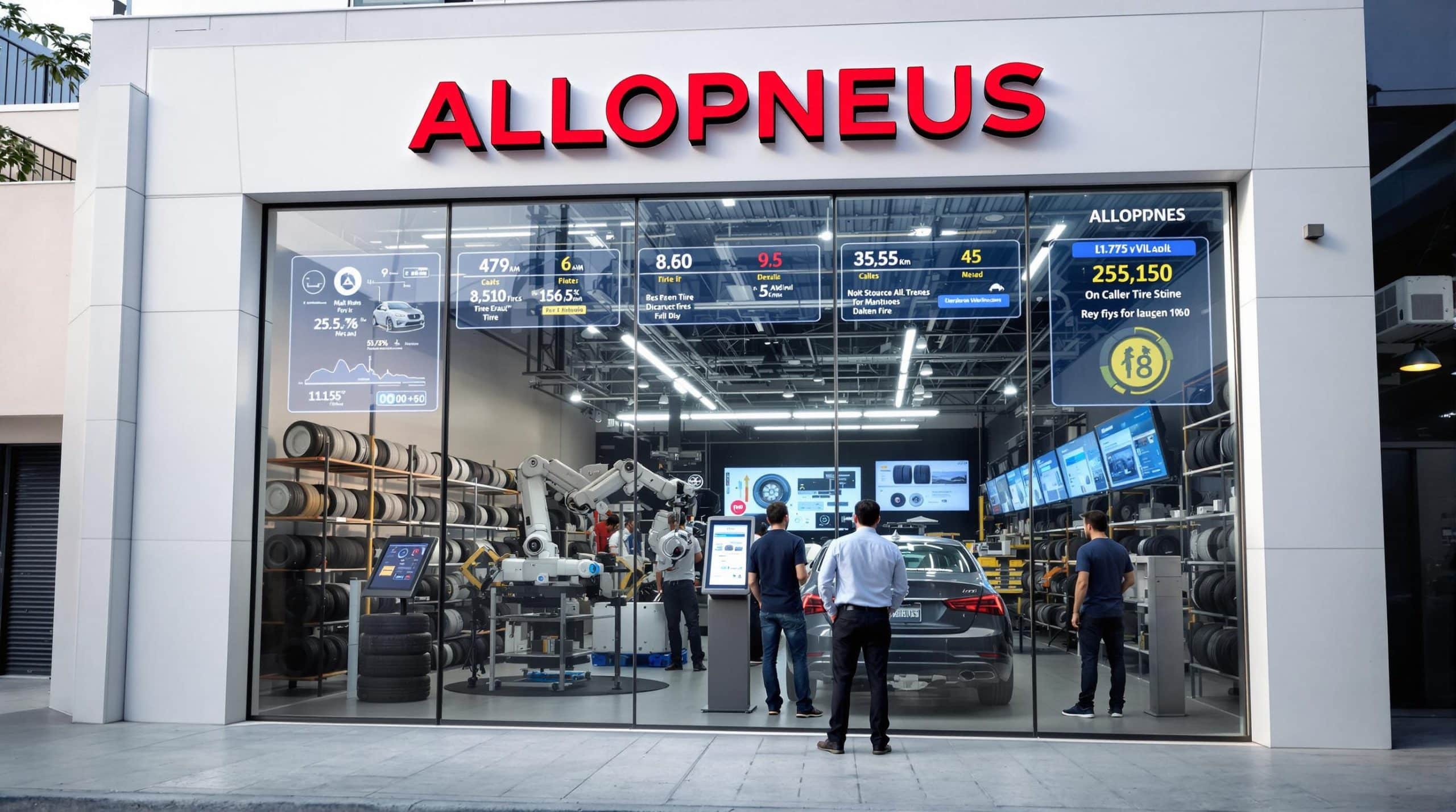 Allopneus f&ecirc;te ses 20 ans en int&eacute;grant l’intelligence artificielle et en d&eacute;veloppant ses franchises