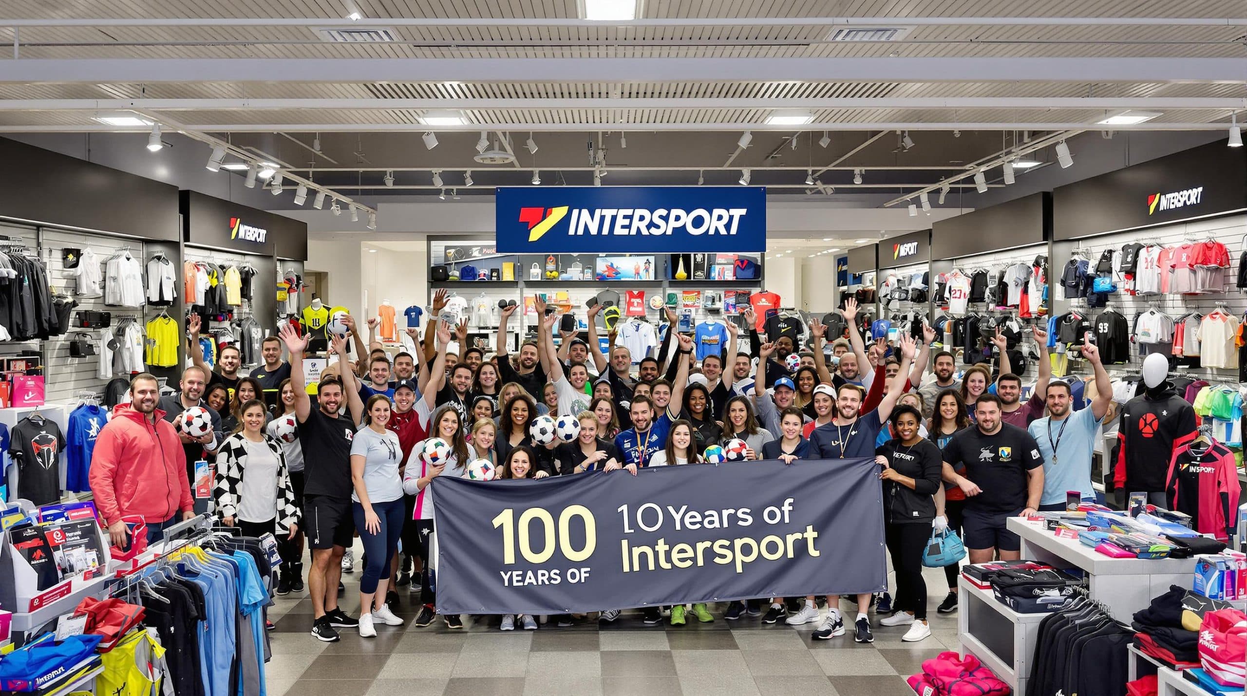 Intersport : c&eacute;l&eacute;bration de 100 ans avec une croissance impressionnante en 2024