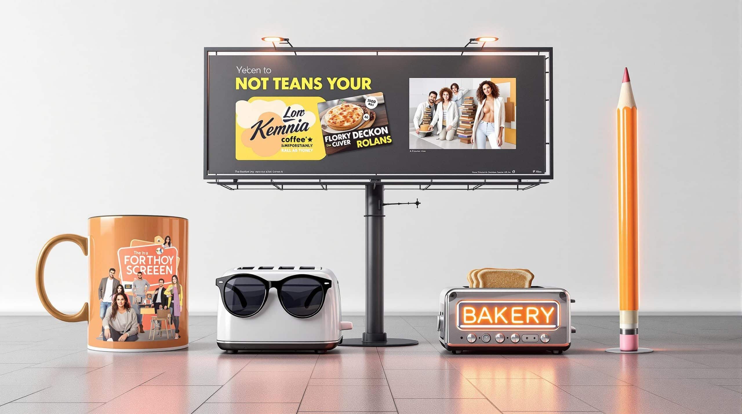 Des objets du quotidien m&eacute;tamorphos&eacute;s en outils publicitaires incontournables