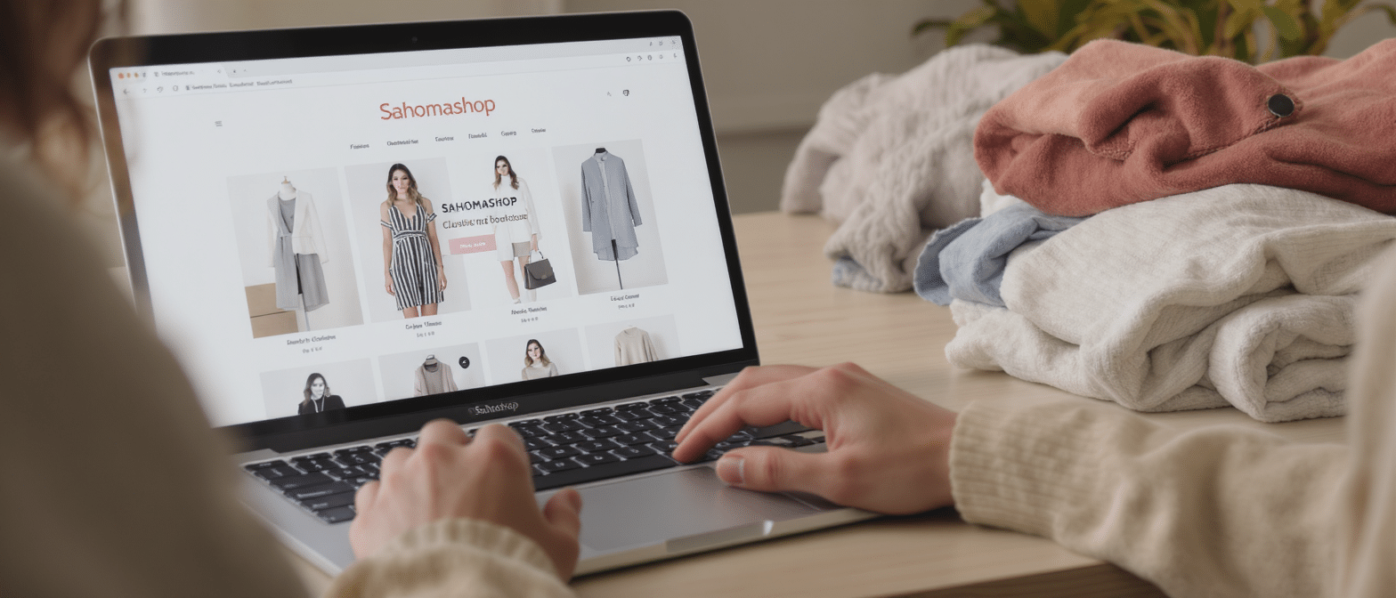 Sahomashop aper&ccedil;u du site Sahomashop et des produits ou services propos&eacute;s en ligne
