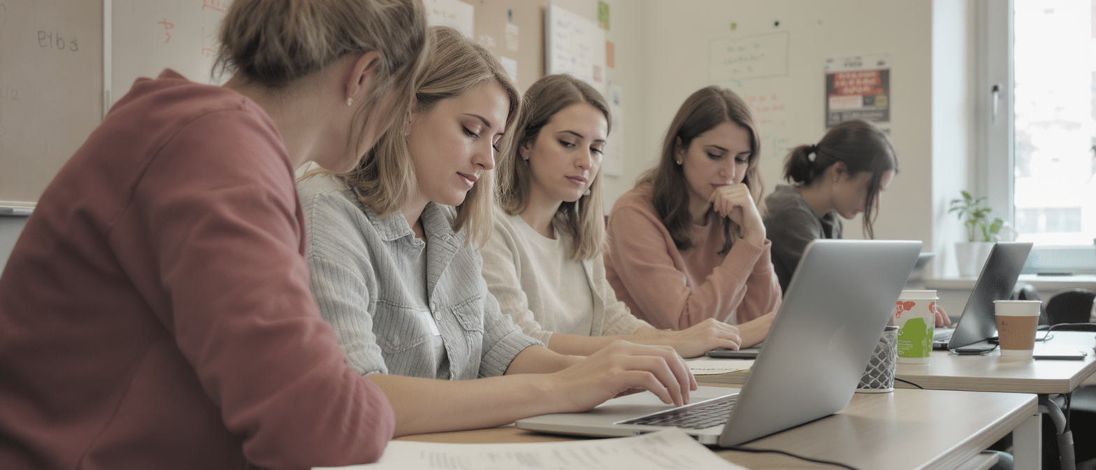 Un programme d&rsquo;initiation au code d&eacute;di&eacute; aux femmes pour faciliter leur reconversion dans le secteur num&eacute;rique