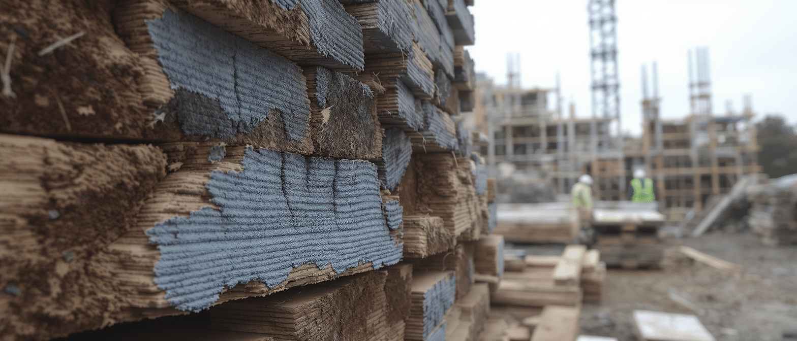&Agrave; Lyon, un projet immobilier mise sur le &laquo; bois bleu &raquo;, un mat&eacute;riau d&eacute;laiss&eacute; &agrave; cause d&rsquo;un champignon