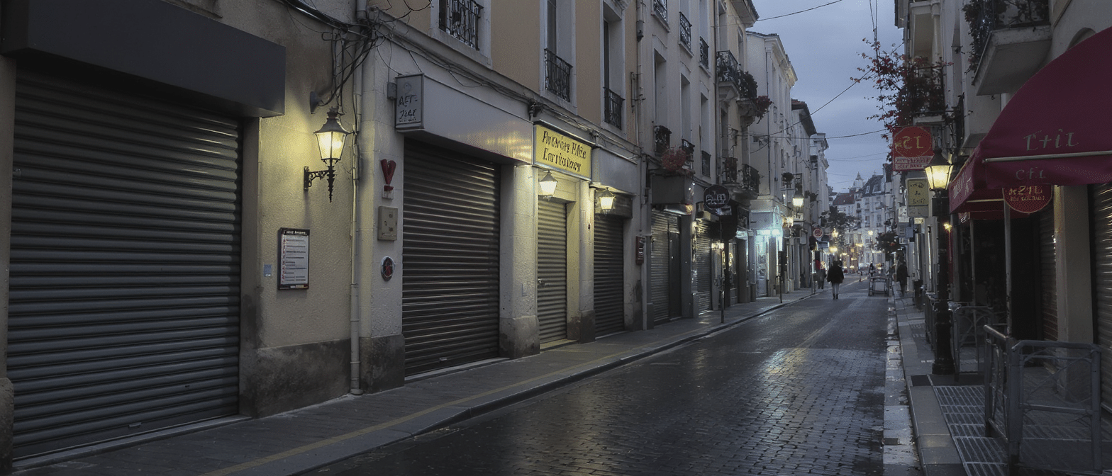 Centres-villes d&eacute;serts : la vague de faillites qui menace le commerce local