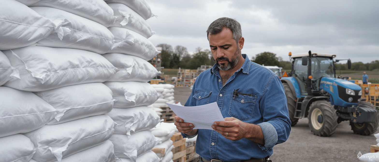 Le gouvernement mobilise des aides d’urgence pour soutenir les agriculteurs face &agrave; la hausse explosive des prix des engrais